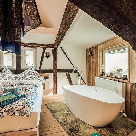 Cosy Holiday Home In Sankt Goarshausen With Barbecue Esterno foto