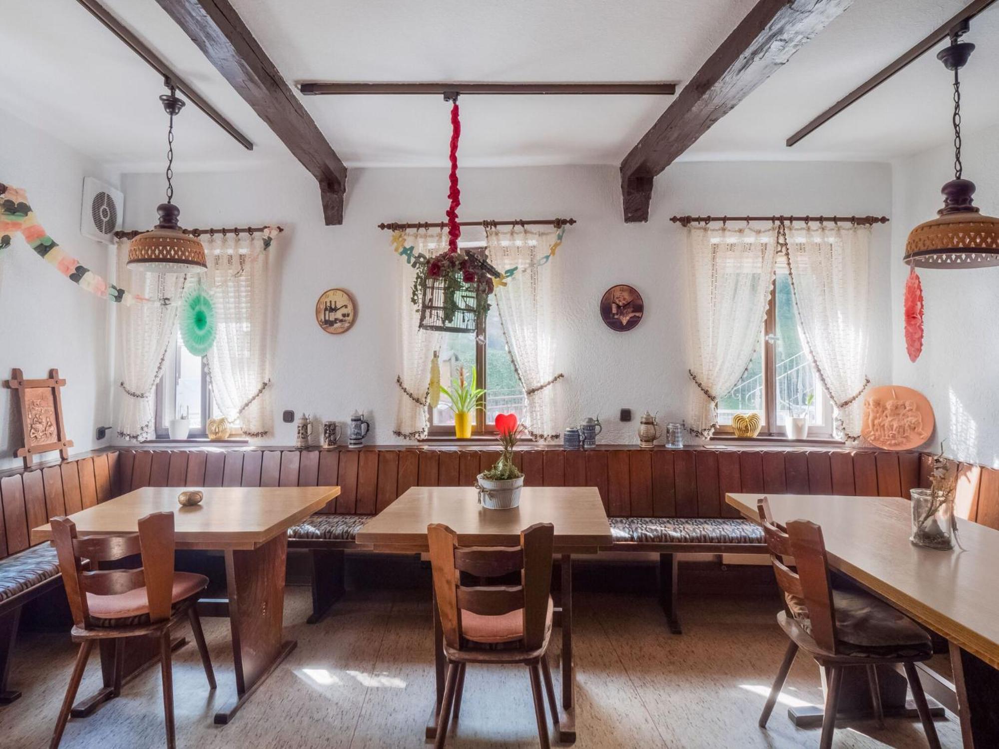 Cosy Holiday Home In Sankt Goarshausen With Barbecue Esterno foto