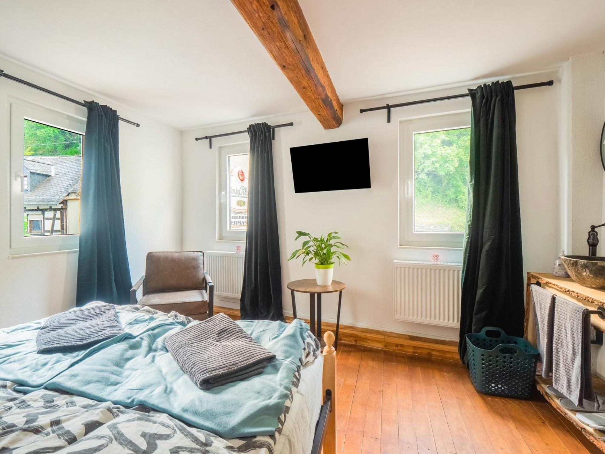 Cosy Holiday Home In Sankt Goarshausen With Barbecue Esterno foto